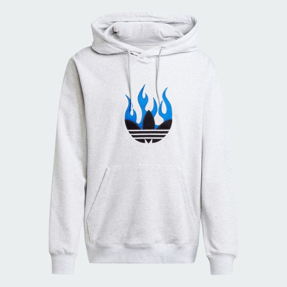 Flames Logo Hoodie