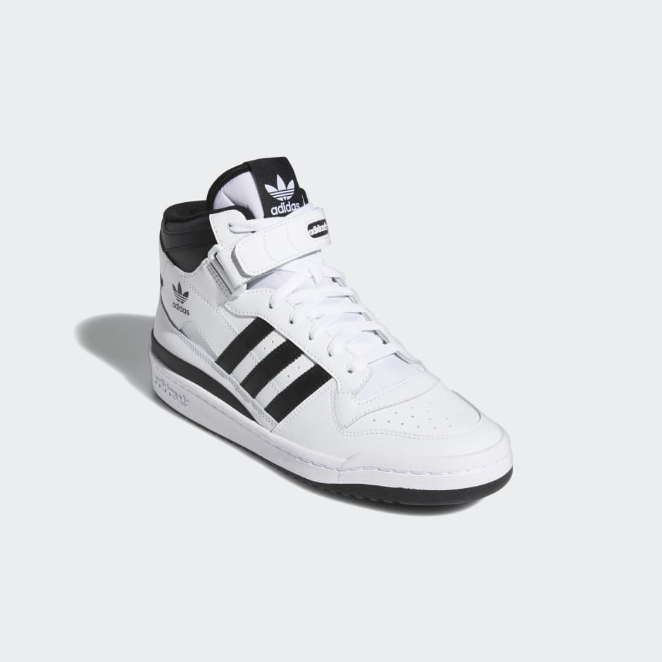 adidas Forum Mid Shoes - White | adidas UAE