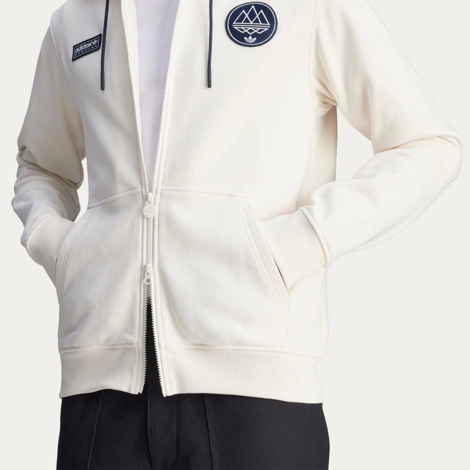 大人の上質  adidas TZ adidas | White - Hoodie SPZL Billinge トリートメント