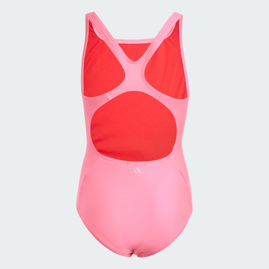 Costum de baie Performance cu dungi mari, pentru copii