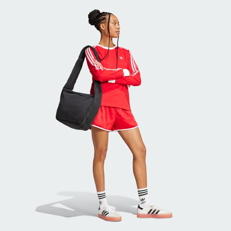 Camiseta Manga Larga Adicolor 3 Rayas Regular