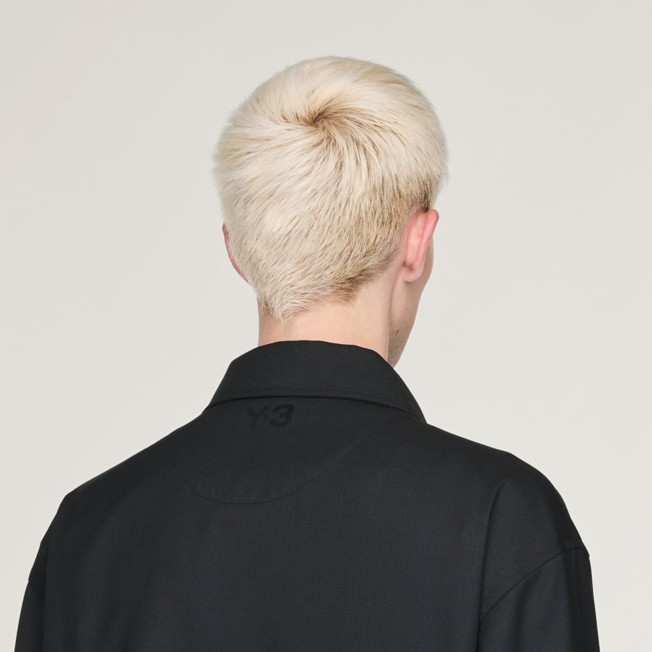 Bluzon Y-3 din l&acirc;nă rafinată