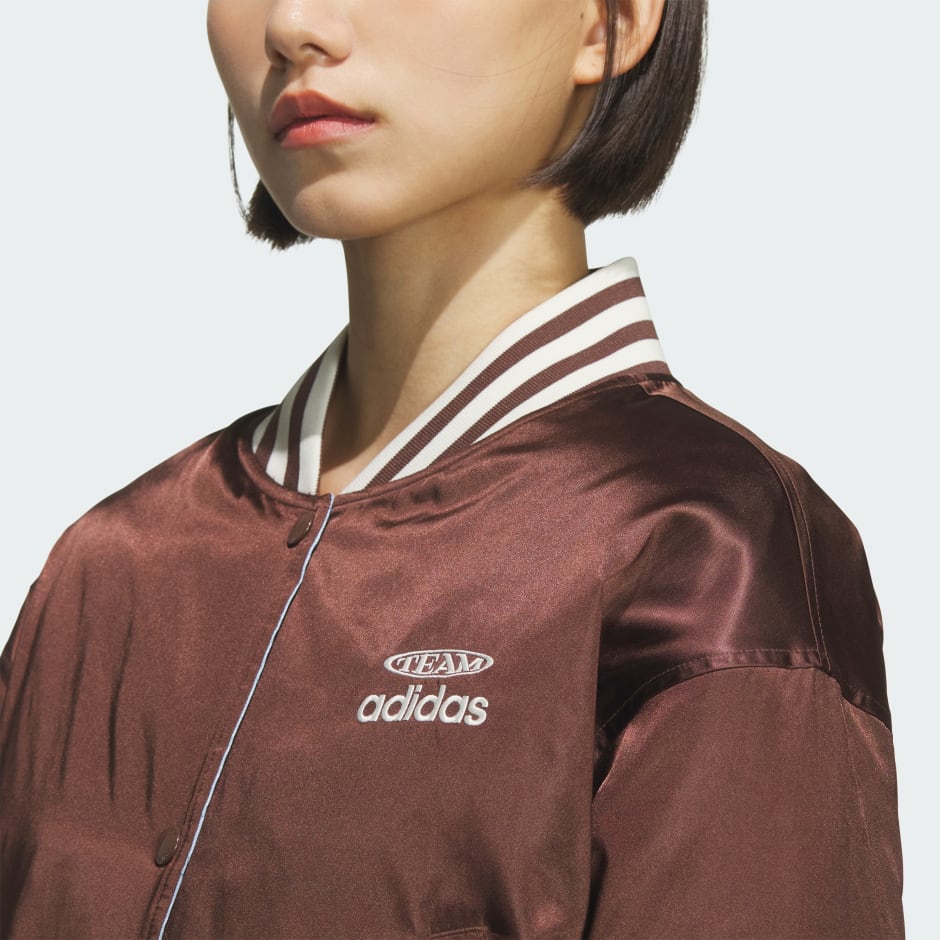 TEAM ADIDAS CROPPED PADDED JACKET