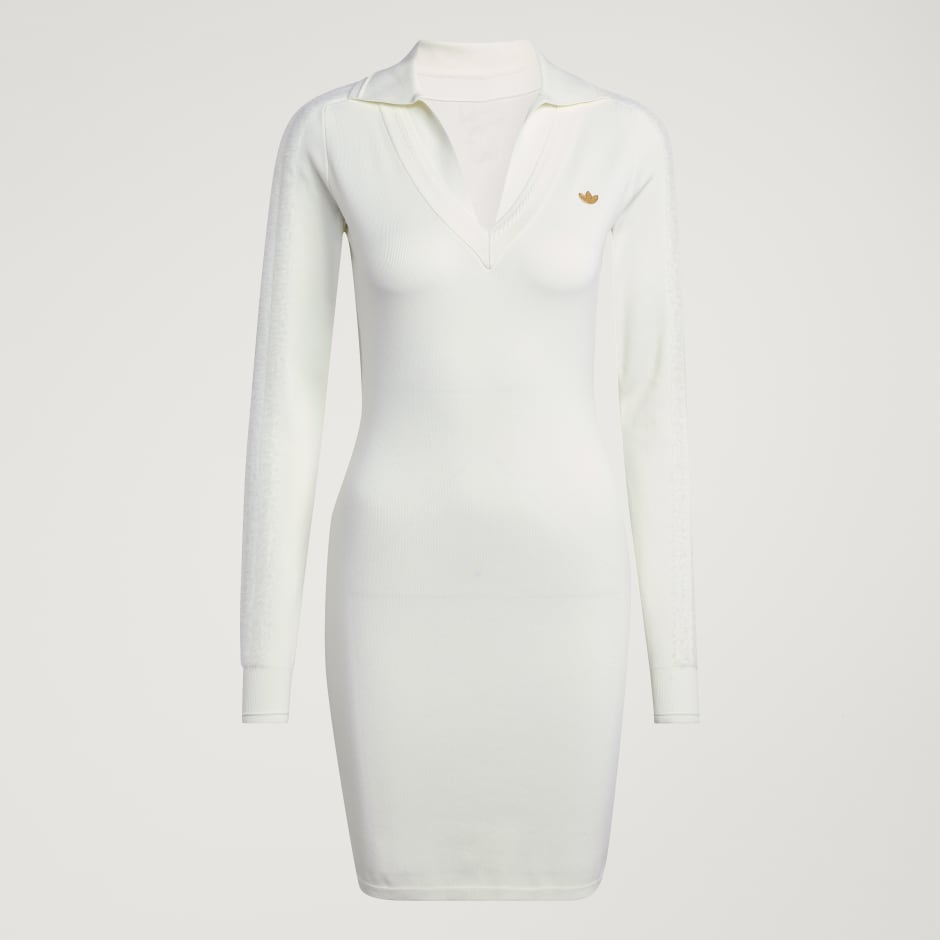 Haljina dugih rukava s ovratnikom