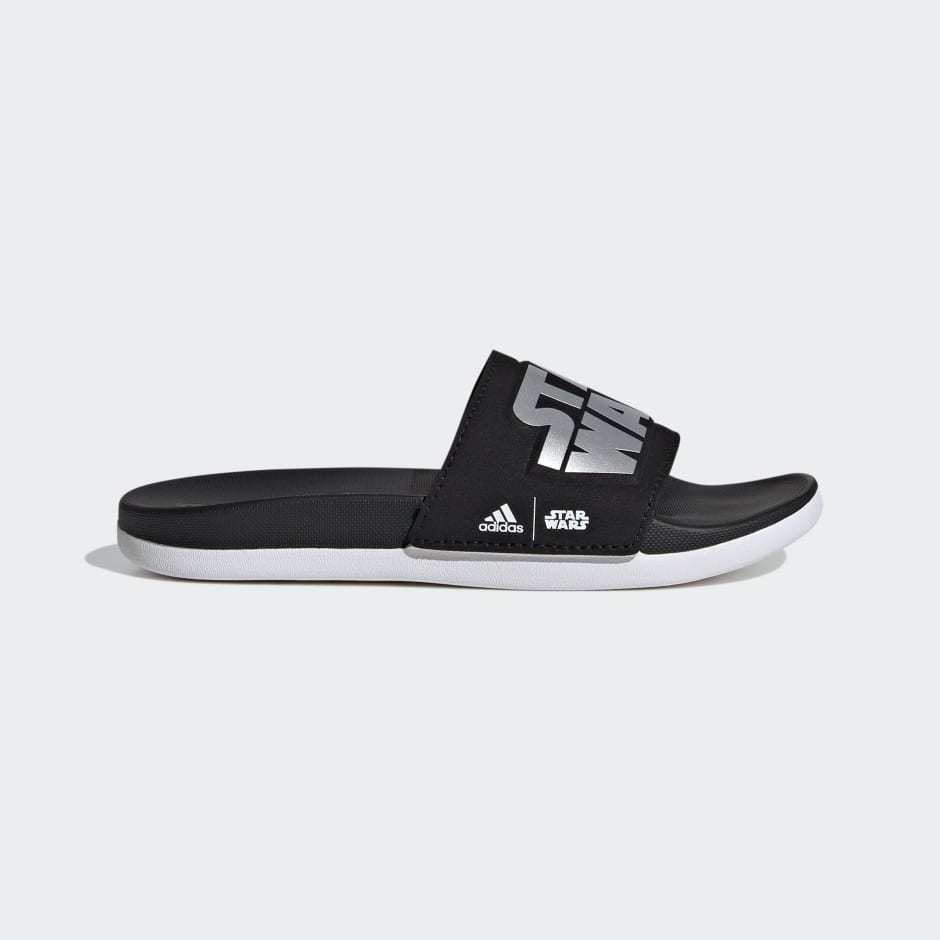 Kids Shoes - Star Wars Adilette Comfort Slides Kids - Black | adidas Kuwait