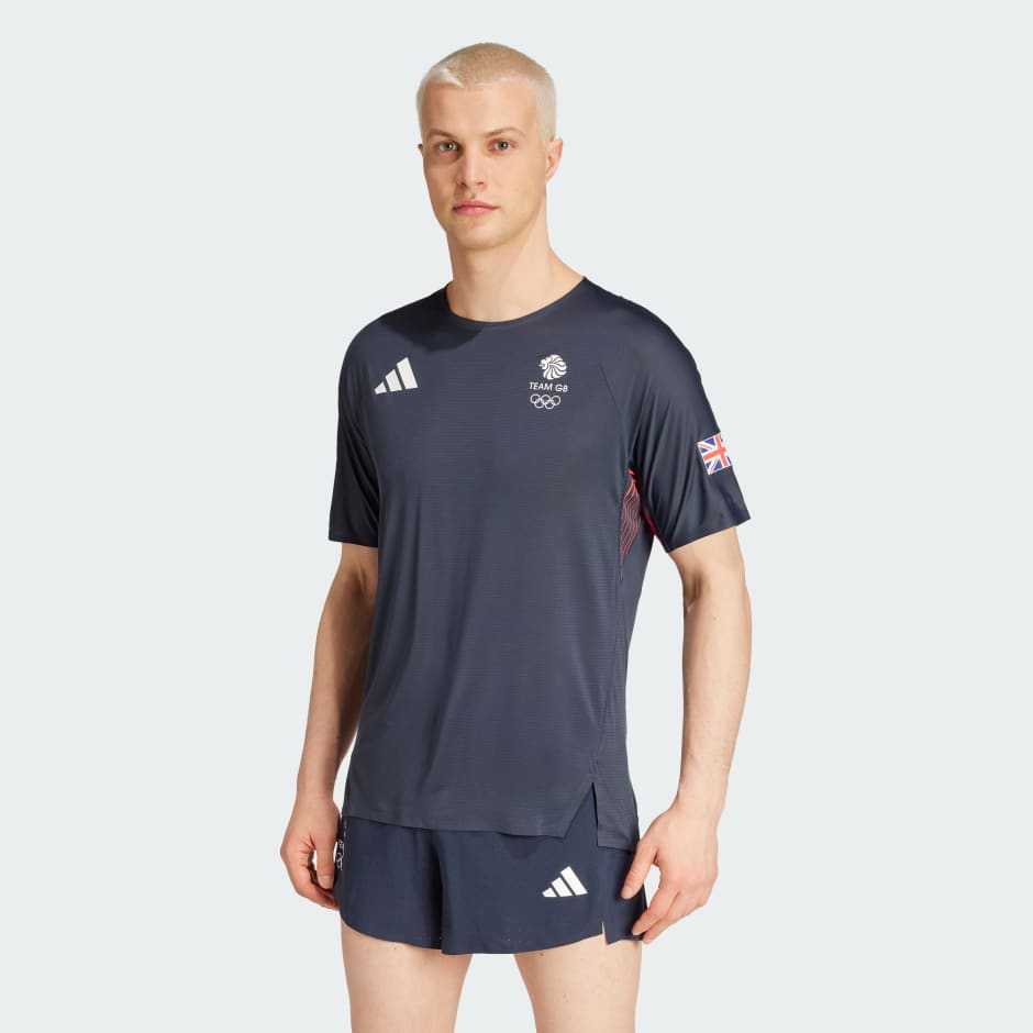 Tricou de alergare Team GB Adizero