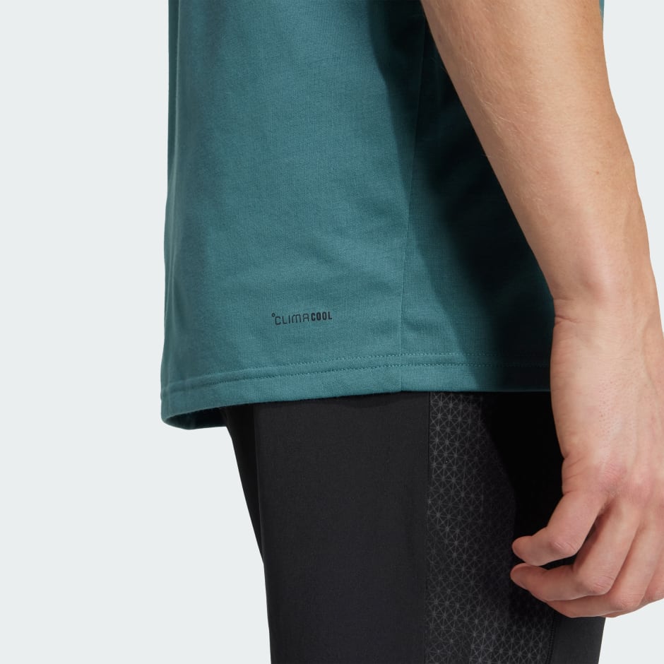 Tricou Climacool Training Camo cu logo grafic