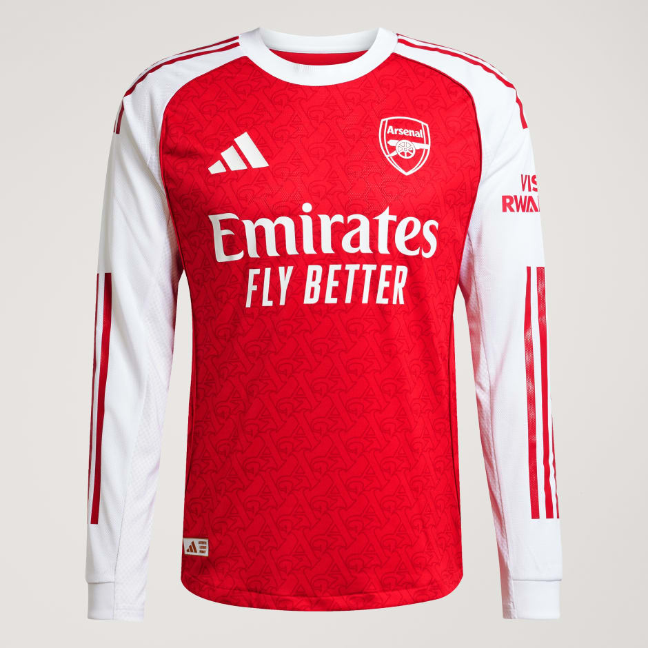 Tricou Arsenal 25/26 Home Authentic cu m&acirc;necă lungă