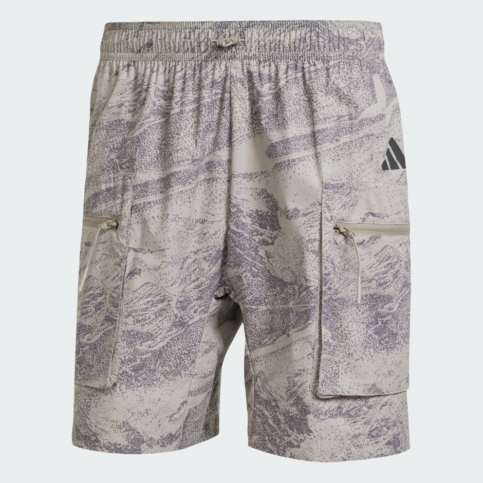 City Escape Woven Allover Print Shorts
