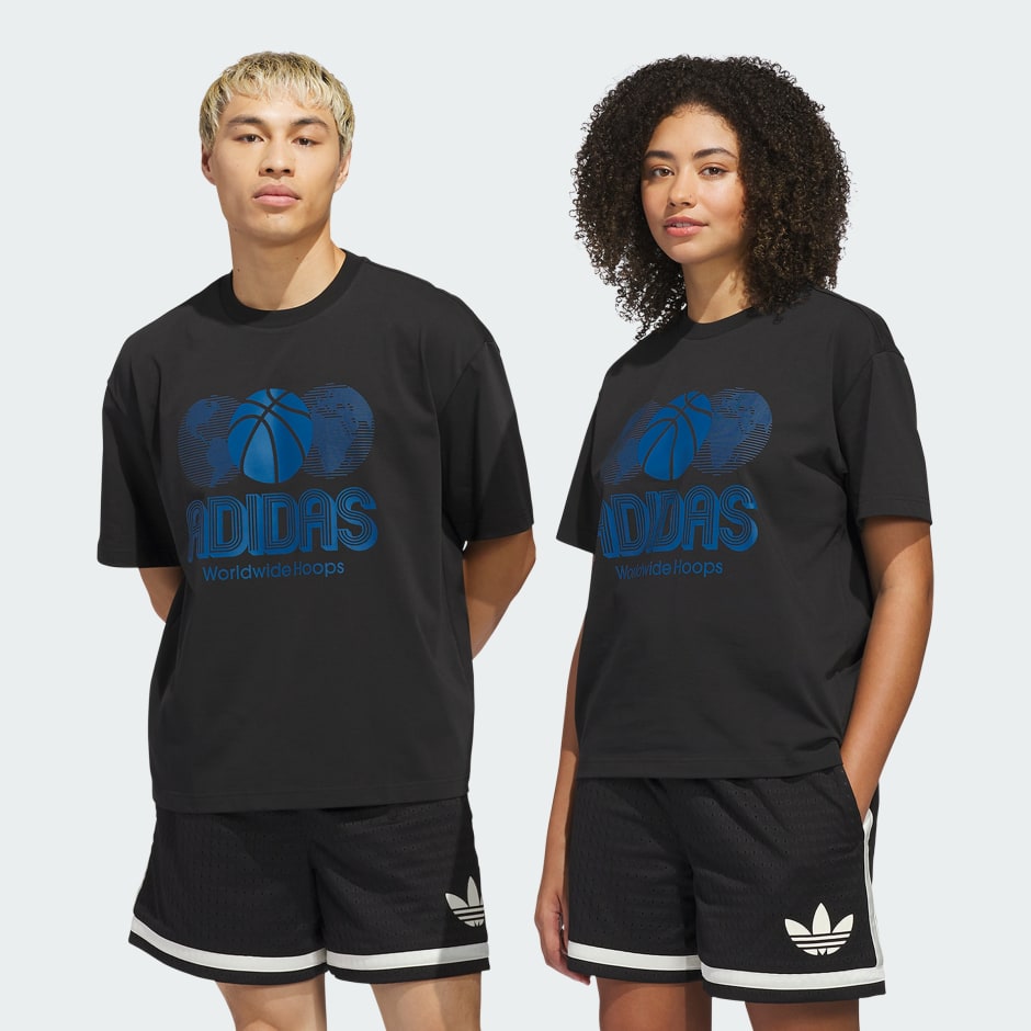 World Wide Hoops Global Basketball Tee