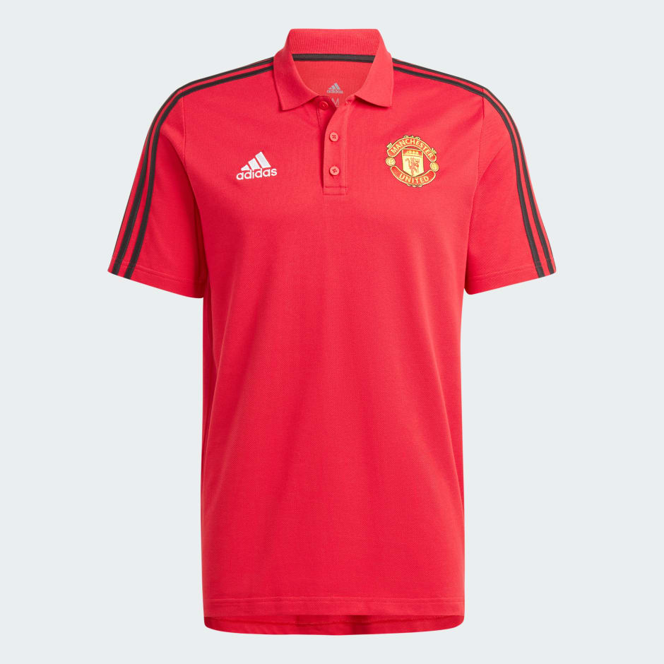 Manchester United DNA 3-Stripes Polo Shirt