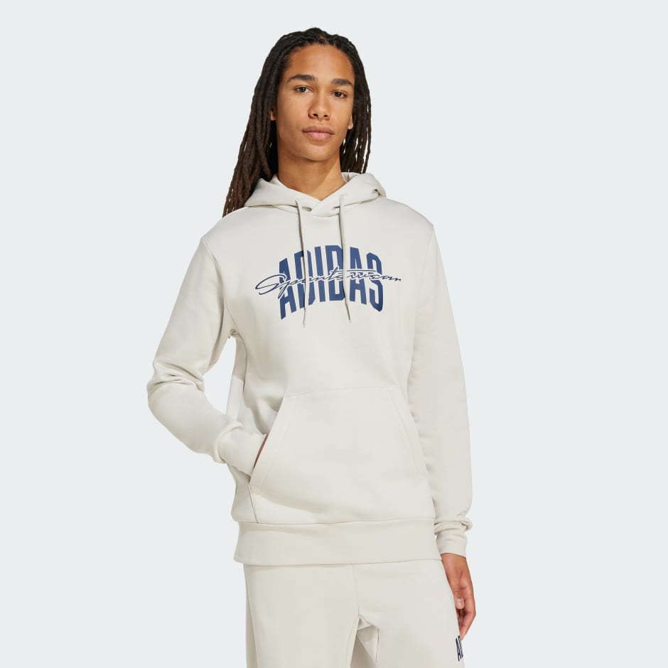 Collegiate Script Graphic Hoodie