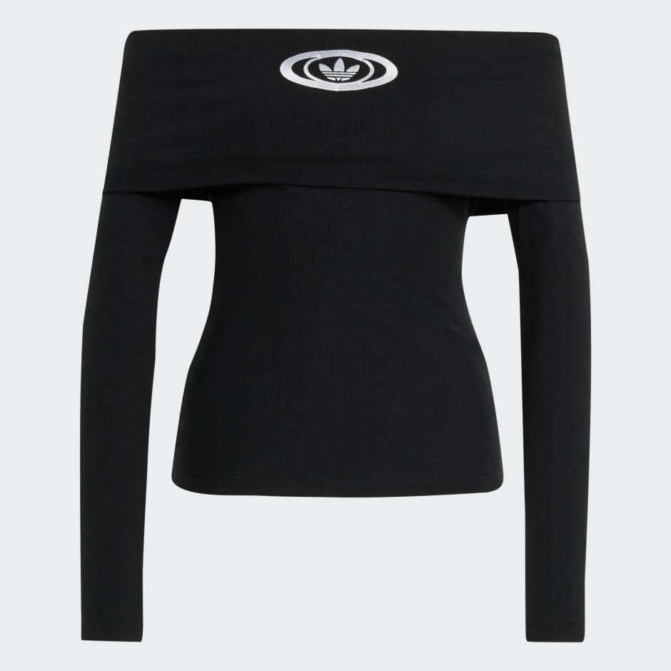 Top cu umerii goi adidas Originals