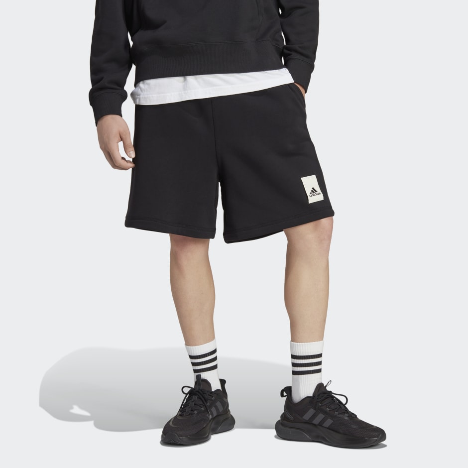 Men's - Fleece Shorts Black | adidas Saudi Arabia