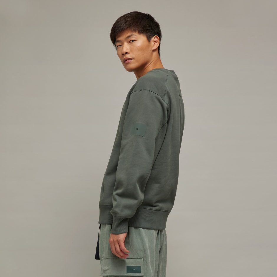 Y-3 Organic Cotton Terry Crew Sweater