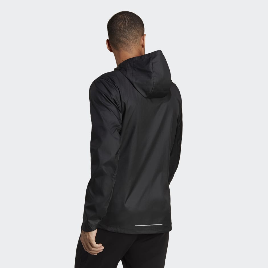 Men's Clothing - Own the Run Jacket - Black | adidas Egypt