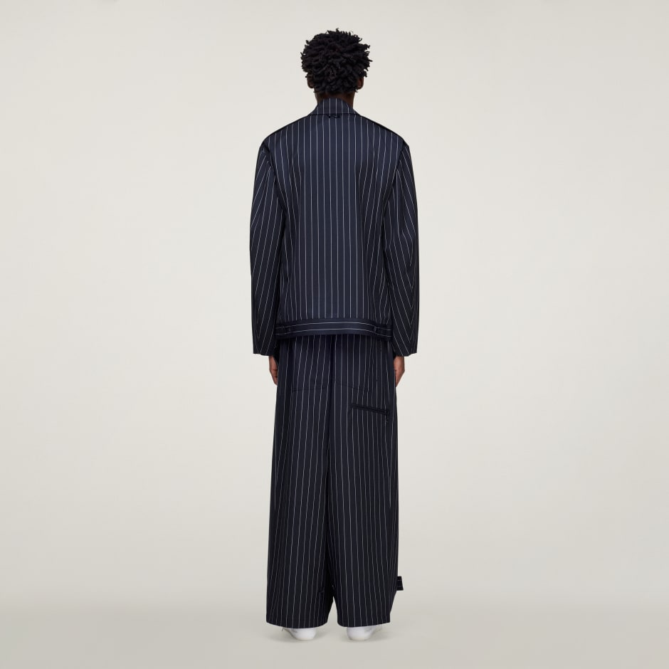 VUNENE HLAČE &Scaron;IROKIH NOGAVICA Y-3 PINSTRIPE REFINED