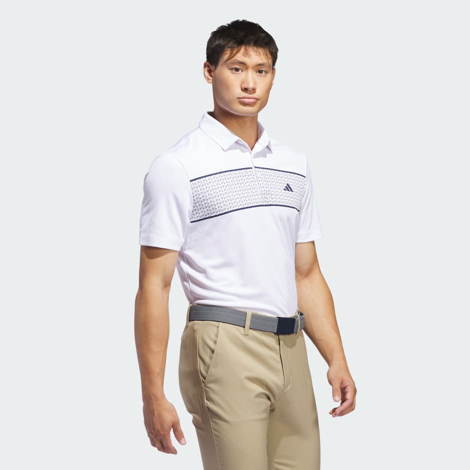 Chest Stripe Polo Shirt