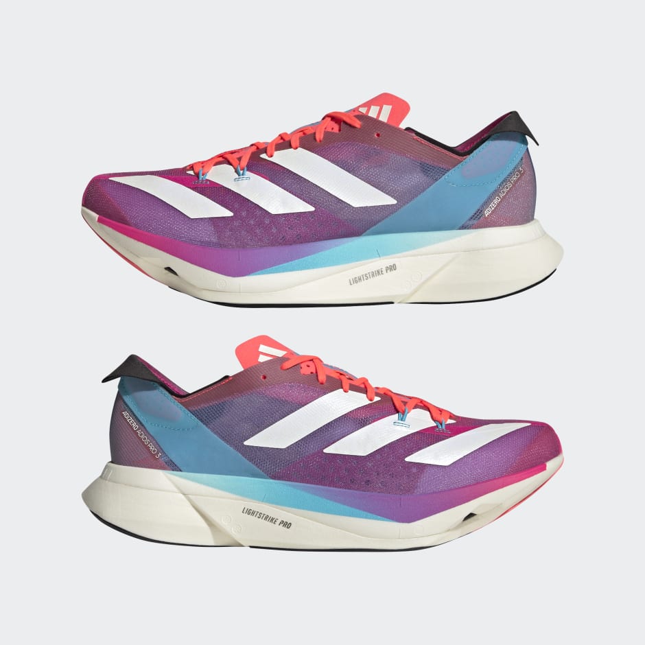 adidas Adizero Adios Pro 3 Shoes - Pink | adidas UAE