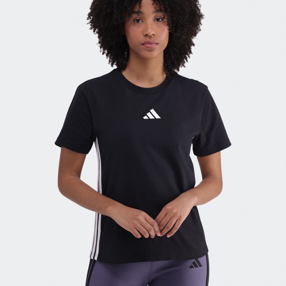 Essentials 3-Stripes Cotton T-Shirt