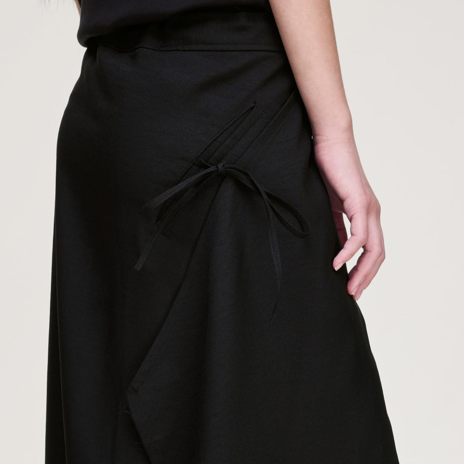 Y-3 SPORT UNIFORM RAW CUT 3 STRIPES SKIRT