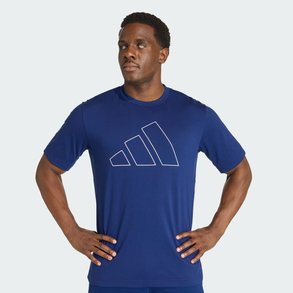 WORKOUT ESSENTIALS FEELREADY LOGO T-SHIRT
