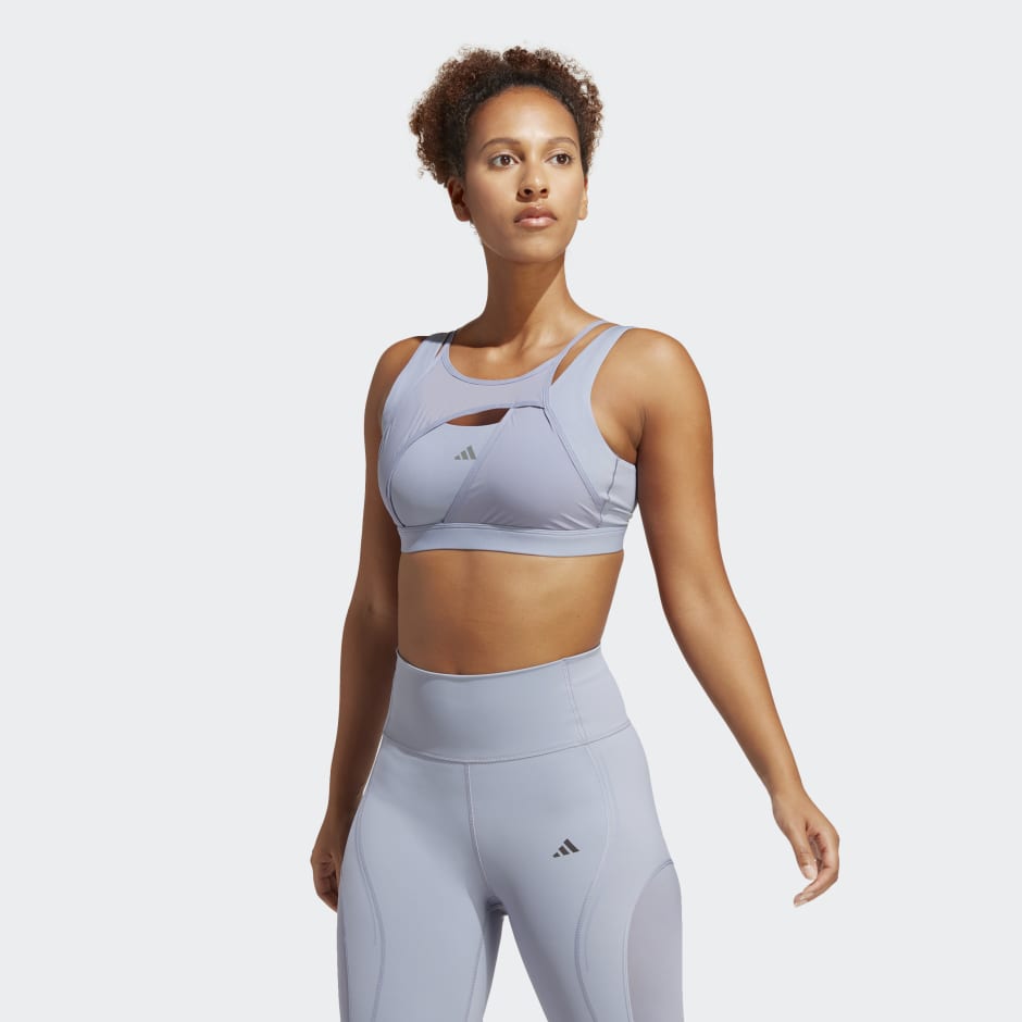 adidas  Powerimpact Luxe Training Medium-Support Bra Womens