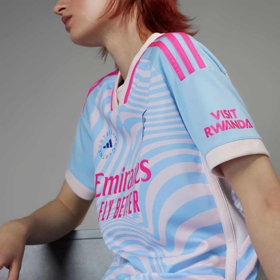 pink arsenal shirt womens