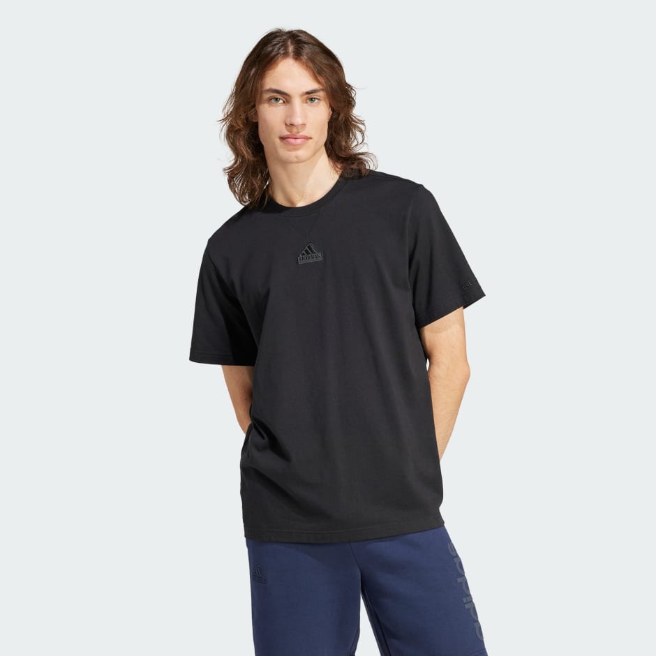 Men's Clothing - ALL SZN Graphic Tee - Black | adidas Egypt