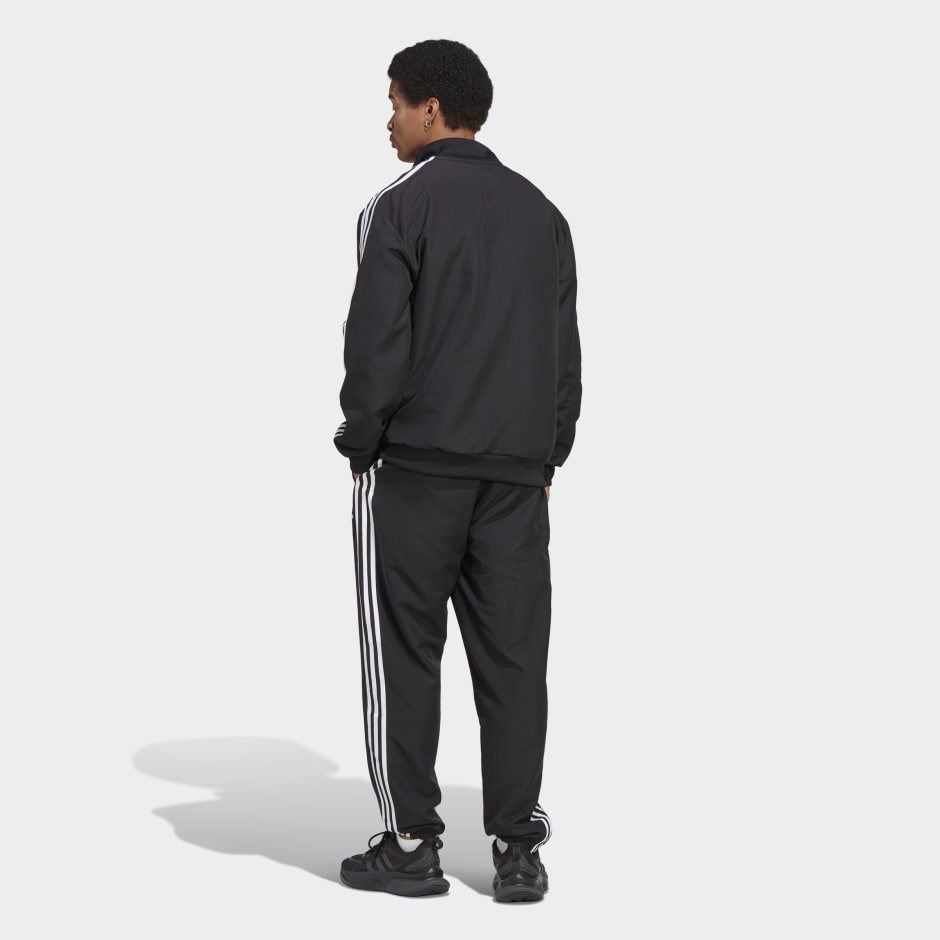Clothing - 3-Stripes Woven Track Suit - Black | adidas South Africa