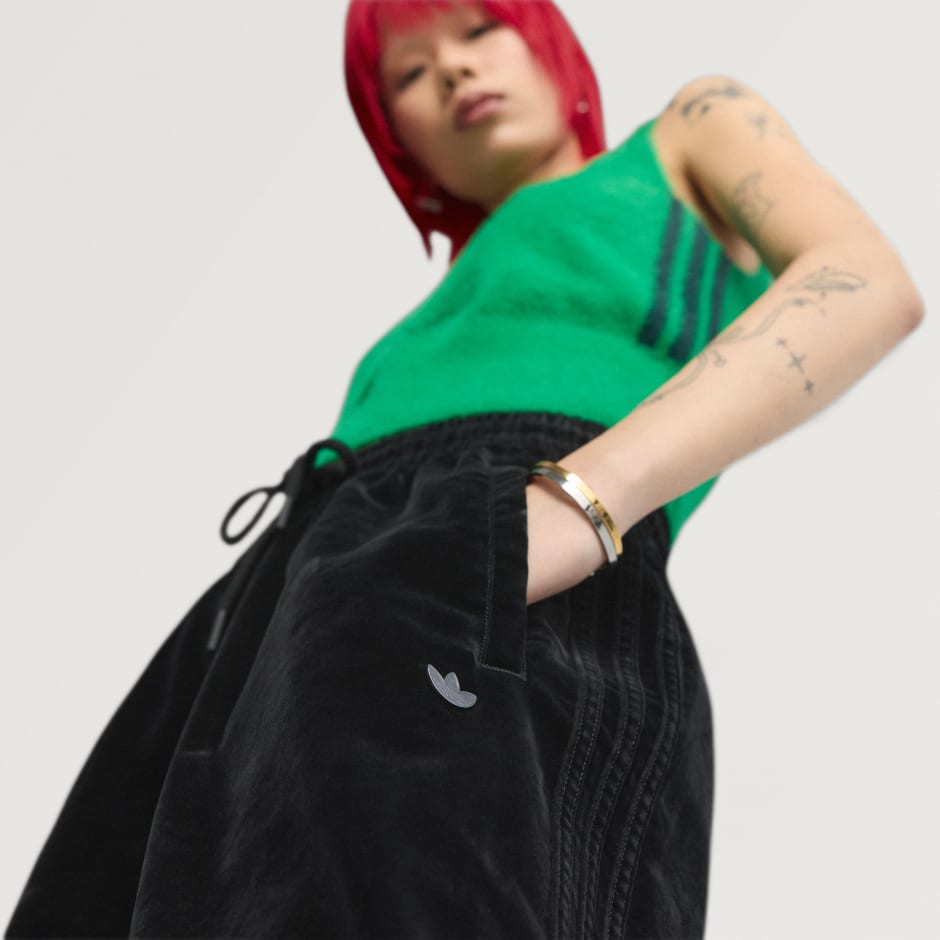 Pantaloni Supradimensionați de Trening Firebird din Twill Periat