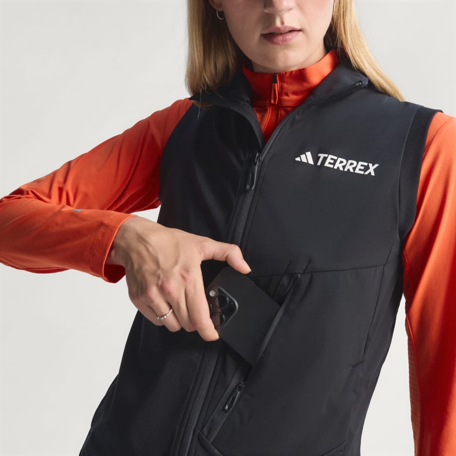 Vestă softshell de schi fond Terrex Xperior