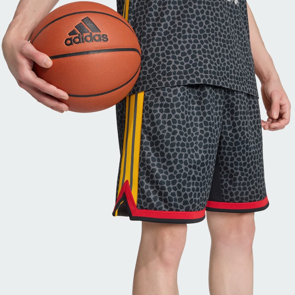 PANTALONI SCURȚI DE BASCHET DBB PENTRU MECIURI &Icirc;N DEPLASARE, PENTRU BĂRBAȚI