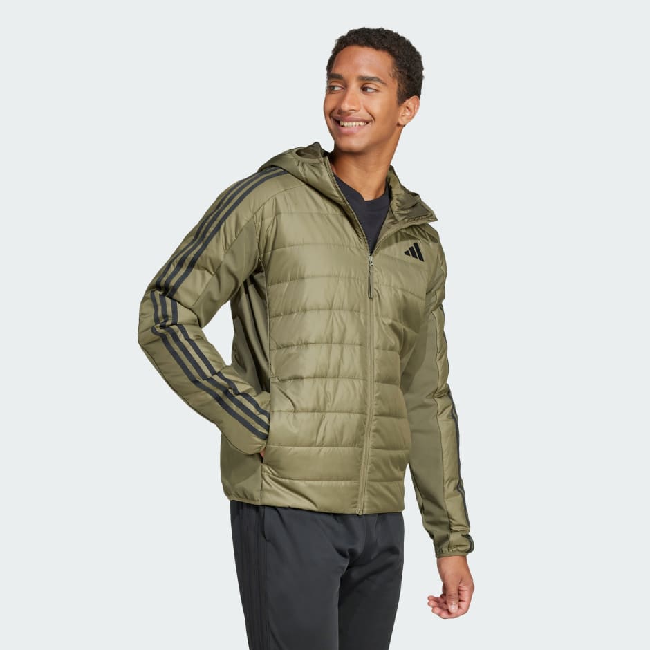 Essentials 3-Stripes Insulation Hybrid Jacket