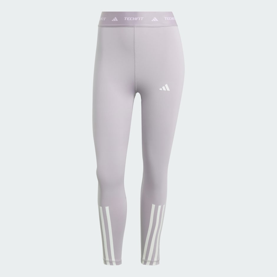 TECHFIT 3-Stripes 7/8 Leggings