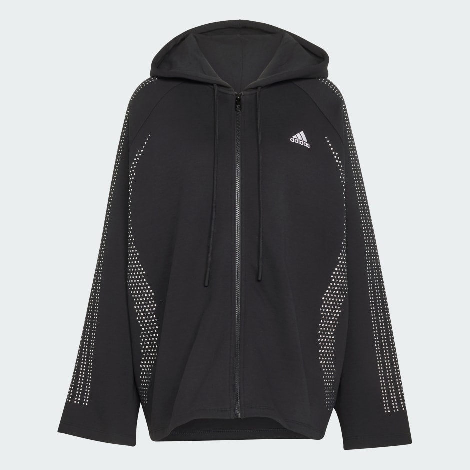 TEAMGEIST RHINESTONE TRACK TOP