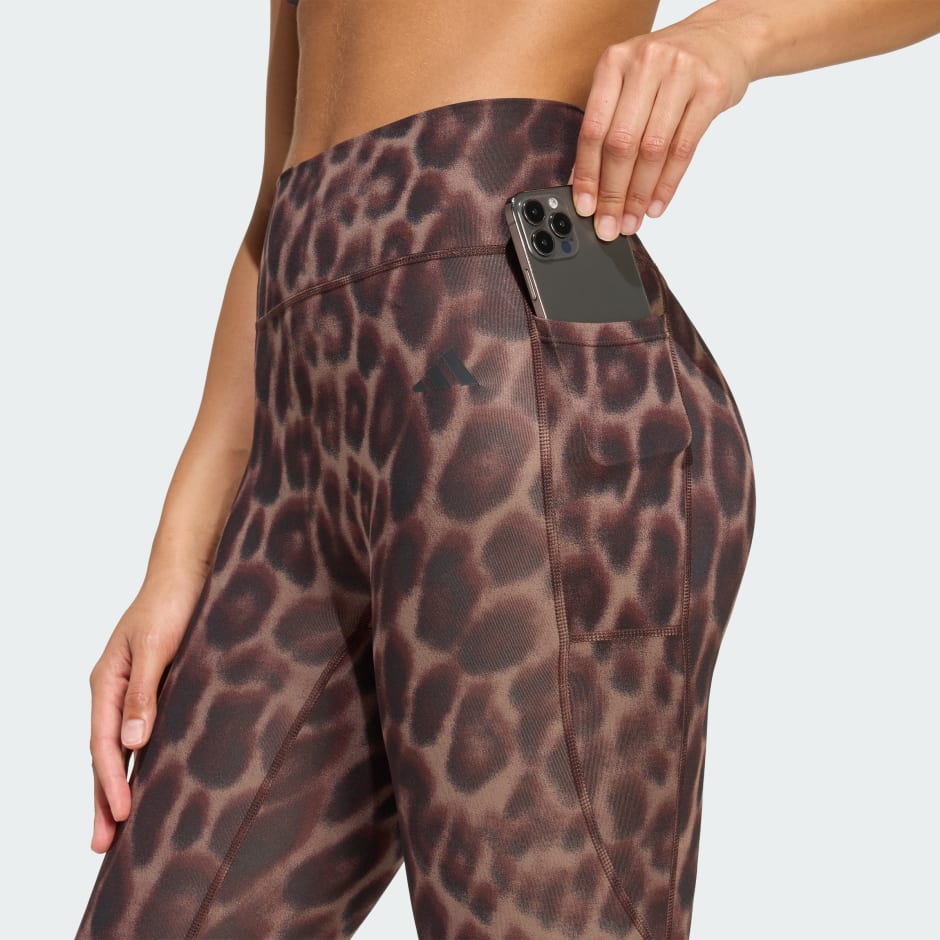 Optime Essentials Workout Leopard 7/8 Leggings