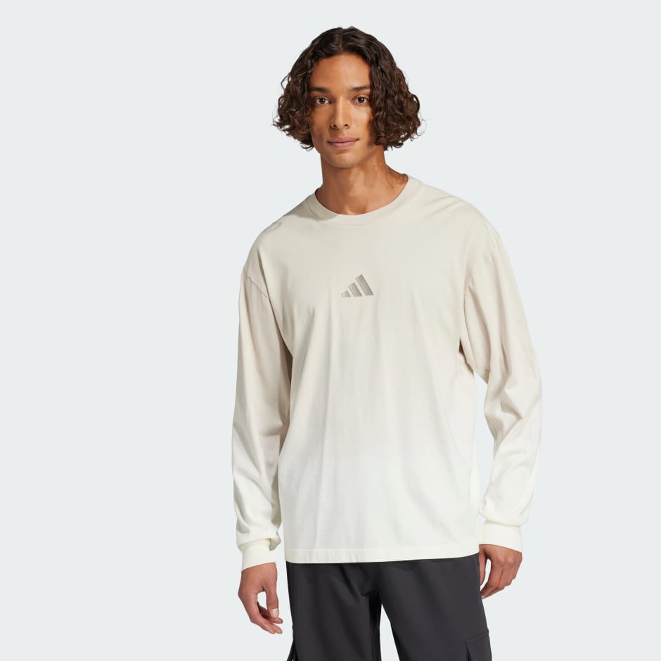 ALL SZN French Terry Dip-Dye Long Sleeve Shirt