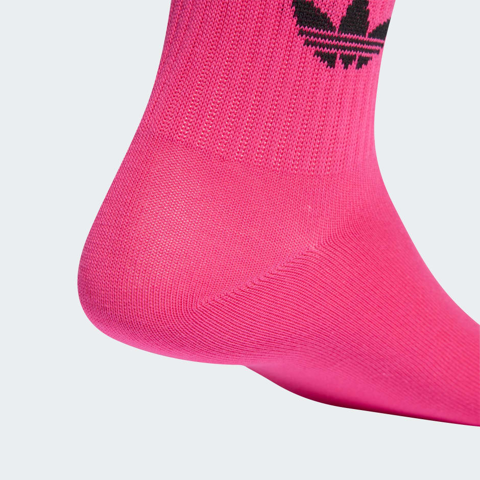 ثلاثة أزواج من جوارب 3-Stripes Crew