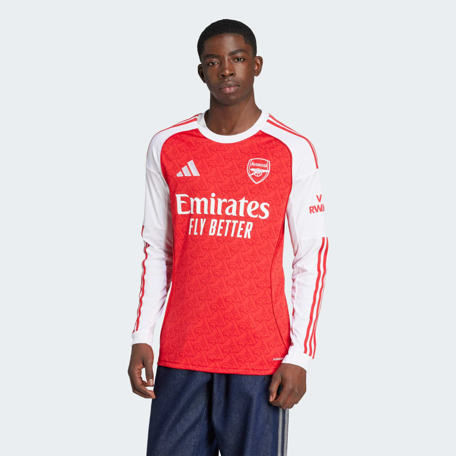 Arsenal 25/26 Long Sleeve Home Jersey
