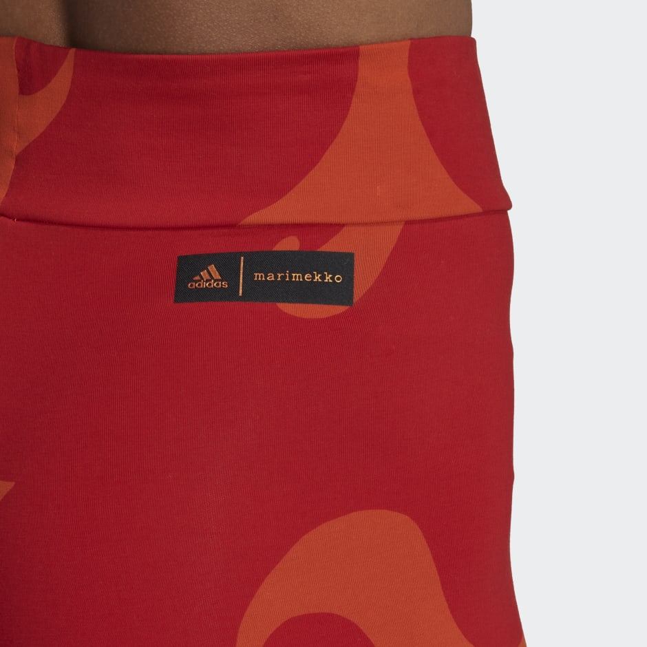 Marimekko Rib Short Leggings Knee Length