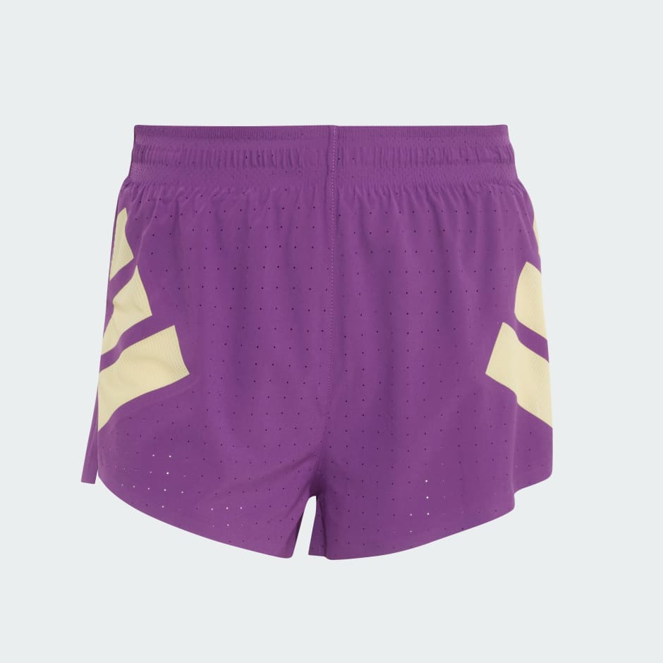 Pantaloni scurți Adizero Road to Records cu fante