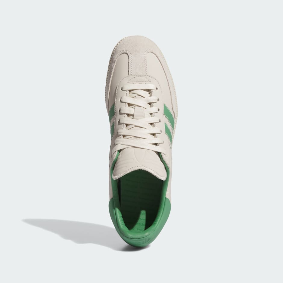 Shoes - Pharrell Williams Humanrace Samba Shoes - Green | Adidas Qatar