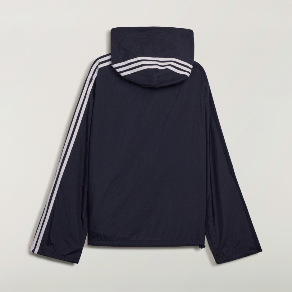 Y-3 NYLON WIRED 3 STRIPES TRACK TOP