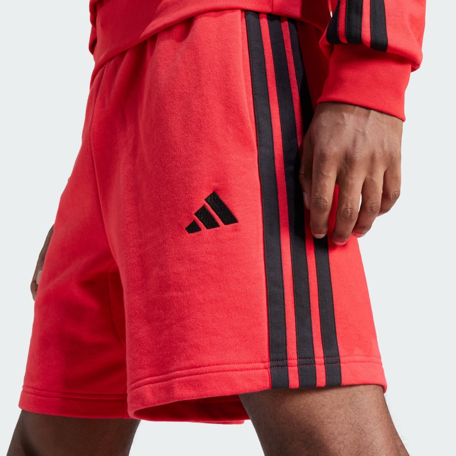 شورت Essential 3-Stripes French Terry