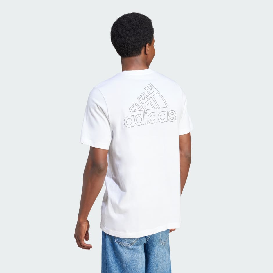 Adidas pocket hot sale t shirt