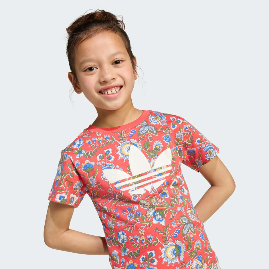 طقم للأطفال adidas Originals x Liberty London Short Tee