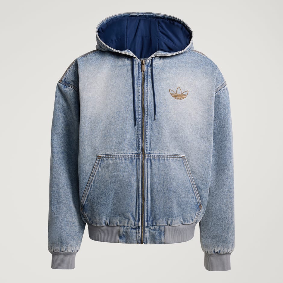 DENIM PADDED JACKET