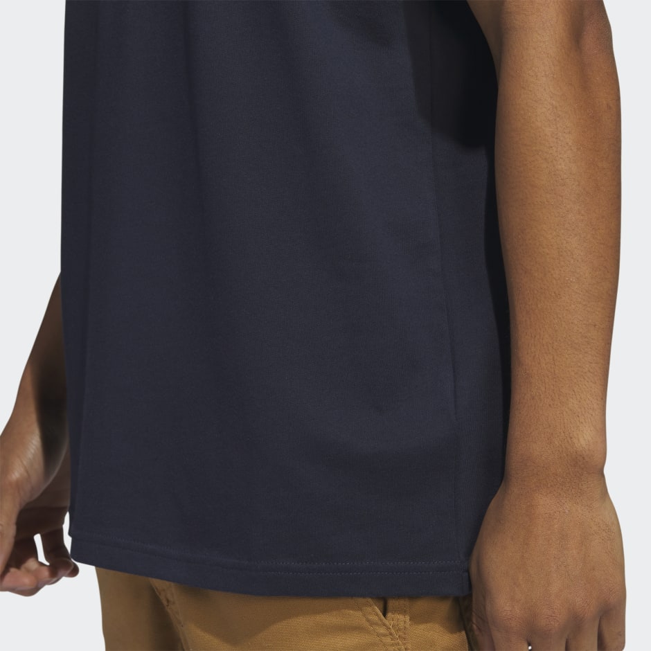 Two-Tone Stencil Short Sleeve Graphic Tee
