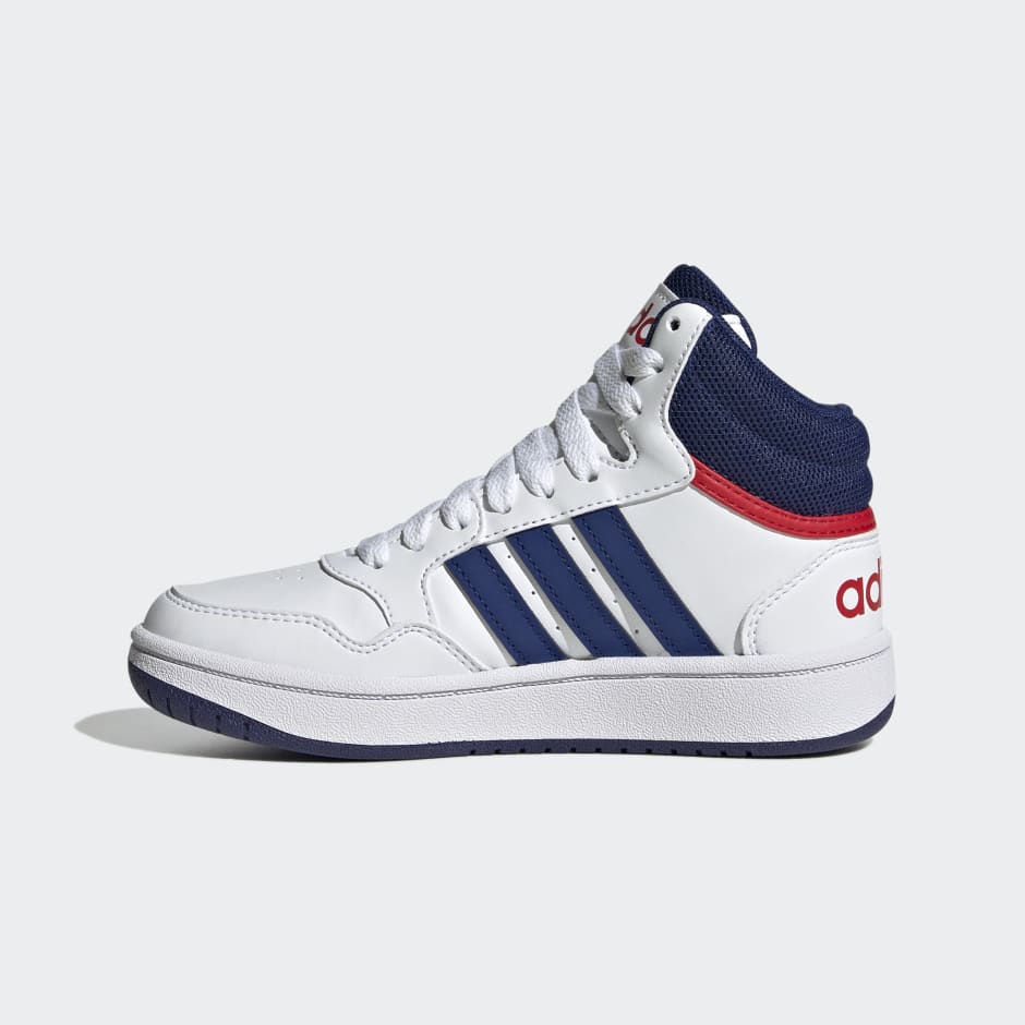 Shoes - Hoops Mid Shoes - White | adidas South Africa